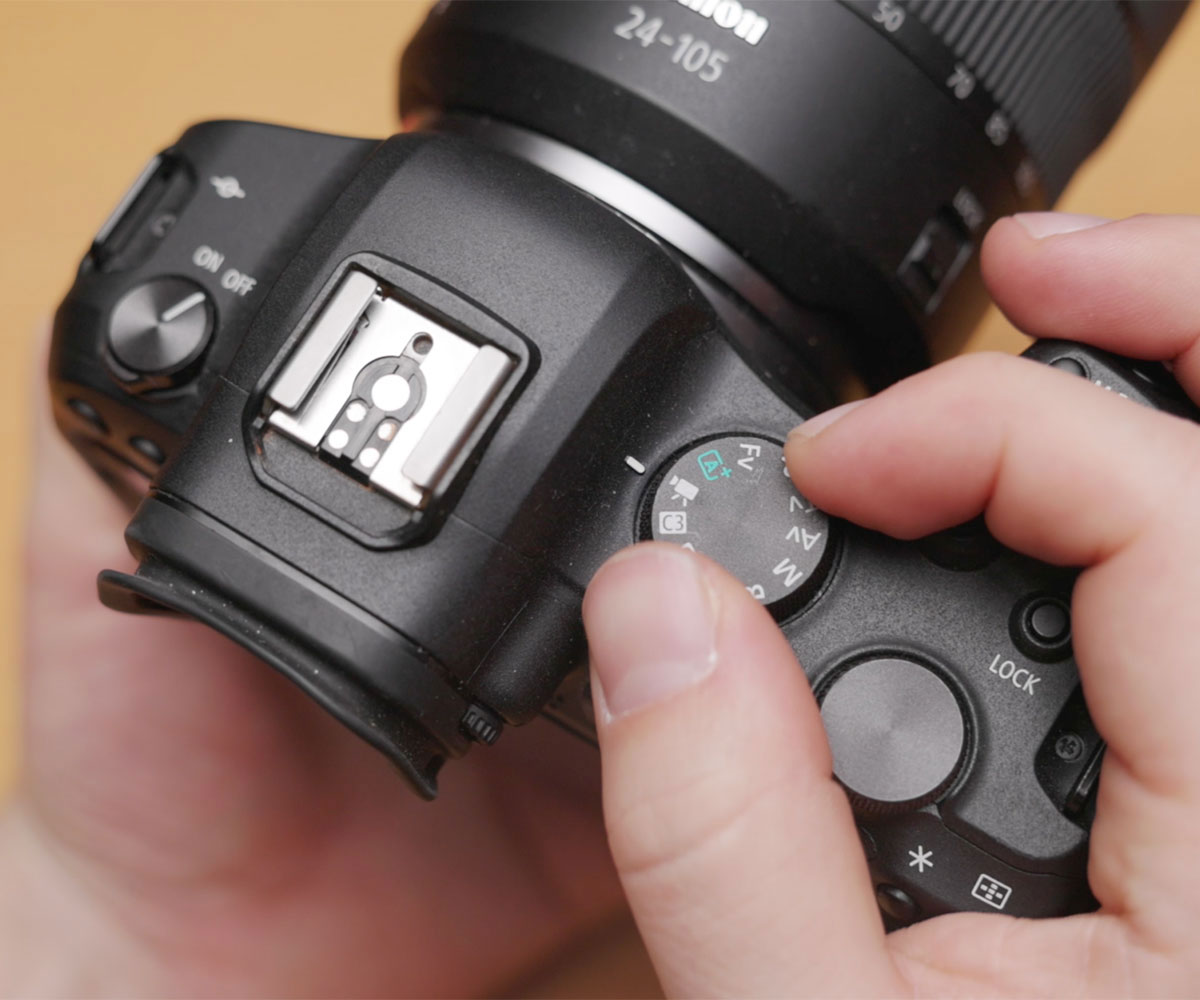 A quick guide to filming with the EOS: Entering video mode